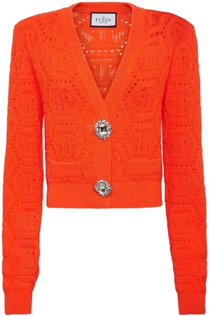 Philipp Plein Cardigan mit Strickmuster