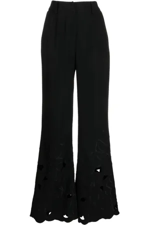 Elie saab Bestickte Schlaghose