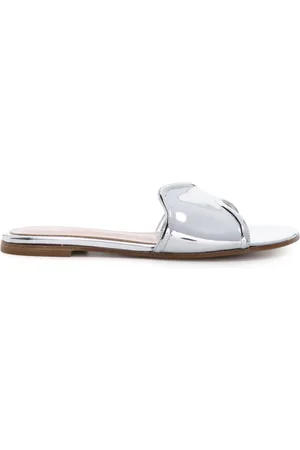 Gianvito Rossi Lucrezia Sandalen aus Lackleder