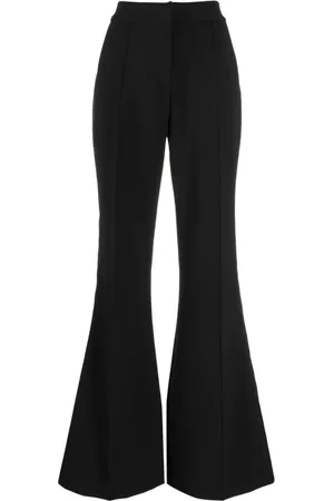 Elie saab Schlaghose mit Satinverzierung