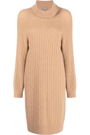 N.PEAL Kleid mit Zopfmuster
