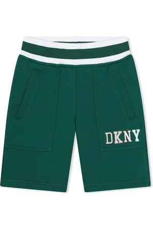 DKNY Shorts mit Logo-Applikation