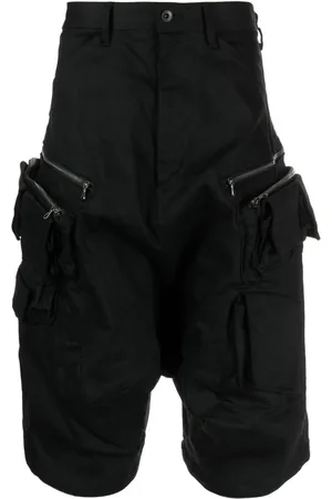 JULIUS Shorts mit tiefem Schritt