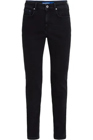 Karl Lagerfeld Skinny-Jeans mit Logo-Applikation