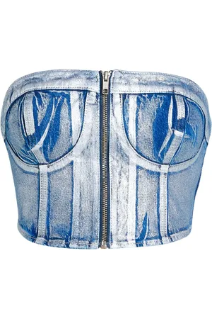 Karl Lagerfeld Bustier-Top mit Applikationen