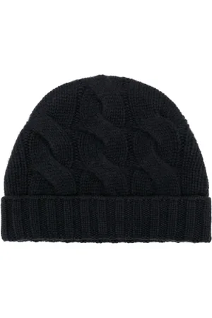 N.PEAL Beanie mit Zopfmuster
