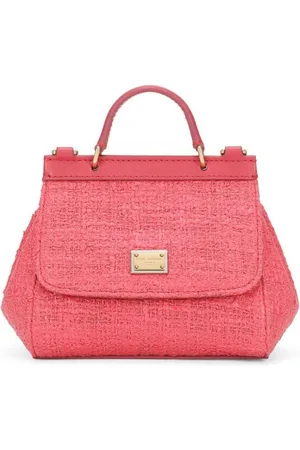 Dolce & Gabbana Mini Sicily Bouclé-Tasche