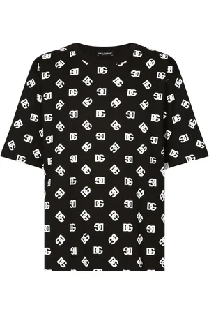 Dolce & Gabbana T-Shirt mit Monogramm-Print