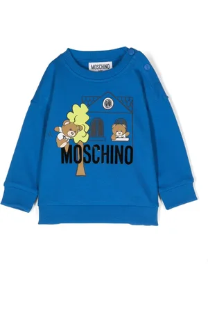 Moschino Sweatshirt mit Logo-Applikation