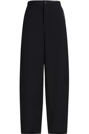 Marni Tapered-Hose mit Logo-Stickerei