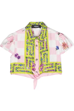 VERSACE Blossom Hemd aus Seide