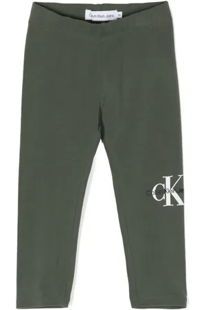Calvin Klein Leggings mit Monogramm-Print