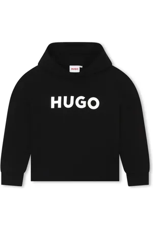 HUGO BOSS Hoodie mit tiefen Schultern