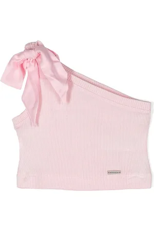 MONNALISA One-Shoulder-Top mit Schleifendetail