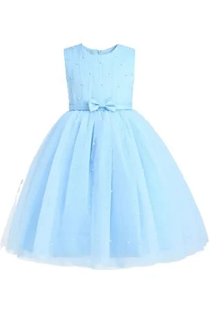 Tulleen Tüllkleid mit Perlen