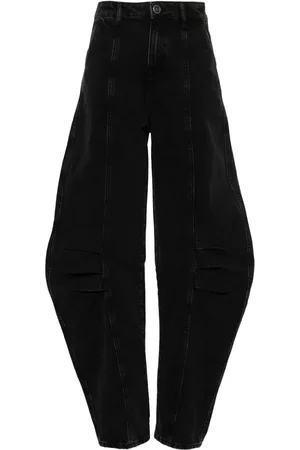ROTATE Tapered-Jeans aus Bio-Baumwolle