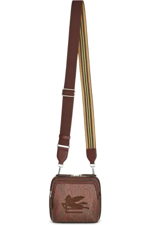 Etro Mittelgroße Tasche mit Pegaso-Stickerei