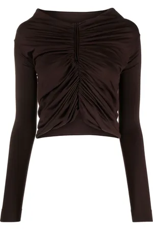 Dolce & Gabbana Gerafftes Jersey-Oberteil