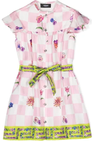 VERSACE Blossom Hemdkleid aus Seide