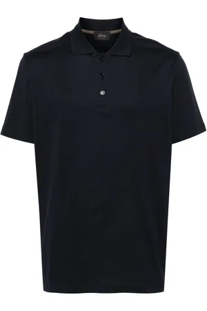 BRIONI Geripptes Poloshirt