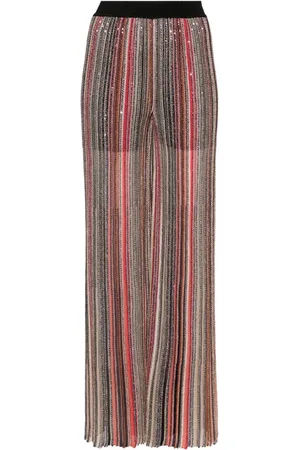 Missoni Schlaghose mit Pailletten