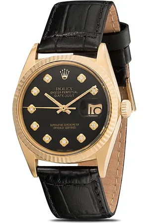 Lizzie Mandler Personalisierte Rolex Oyster Perpetual Datejust Armbanduhr, 36mm