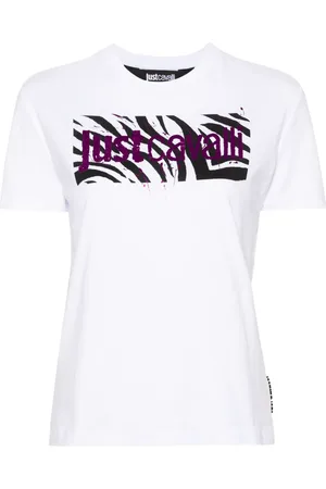 Roberto Cavalli T-Shirt mit Logo-Print