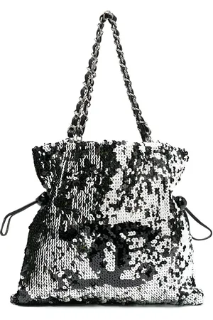 CHANEL 2007/2008 Schultertasche mit CC