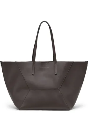 Brunello Cucinelli BC Duo Tote Bag aus Leder