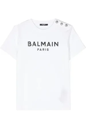 Balmain T-Shirt mit Logo-Print