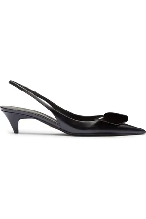 Prada Pumps mit Flechtdetail 60mm