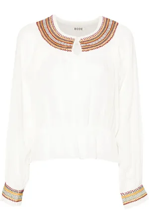 BODE Bestickte Bluse
