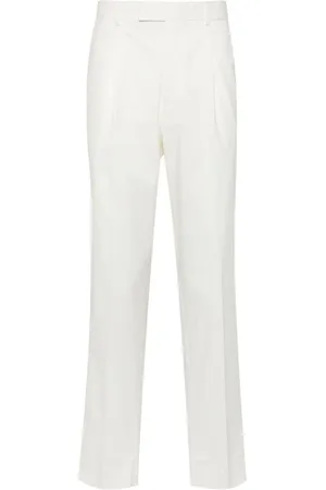 Ermenegildo Zegna Halbhohe Chino aus Popeline