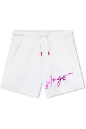 HUGO BOSS Shorts mit Logo-Print