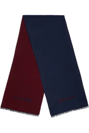Bally Schal mit Intarsien-Logo