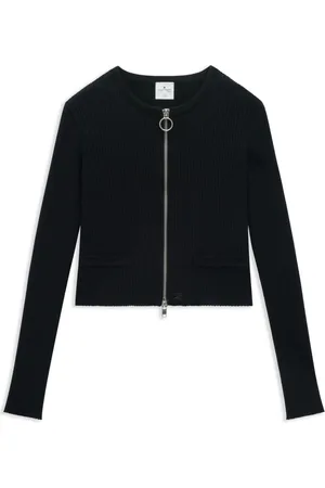 Courrèges Gerippter Heritage Cardigan