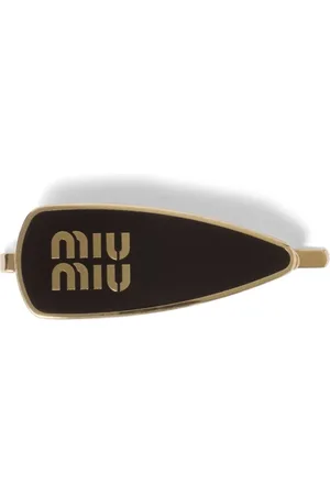 Miu Miu Haarspange mit Logo