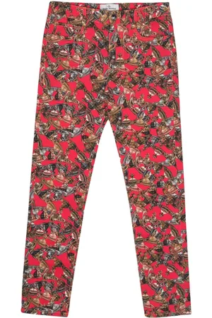 Vivienne Westwood Hose mit Logo-Print