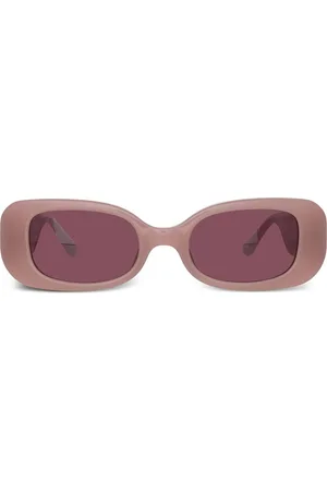 Linda Farrow Sonnenbrille mit Logo-Gravur