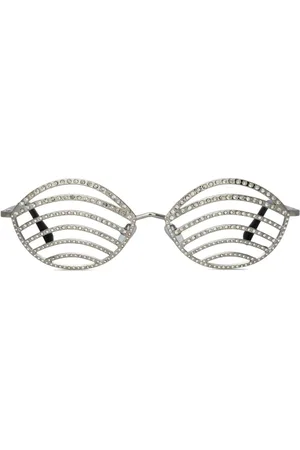 Linda Farrow Party Goddess Sonnenbrille mit Cat-Eye-Gestell