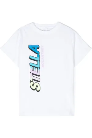 Stella McCartney T-Shirt mit Logo-Print