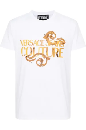 VERSACE T-Shirt mit Logo-Print
