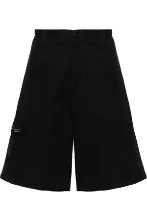 Moschino Badeshorts mit Logo-Applikation