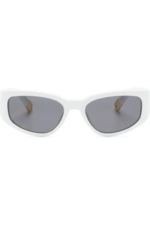Jacquemus Sonnenbrille mit eckigem Gestell