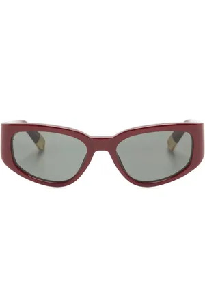 Jacquemus Sonnenbrille mit eckigem Gestell