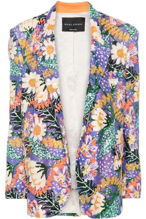 HEBE STUDIO Bestickter Blazer