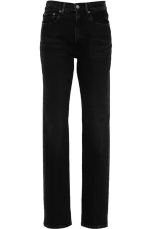 Ralph Lauren Halbhohe Straight-Leg-Jeans