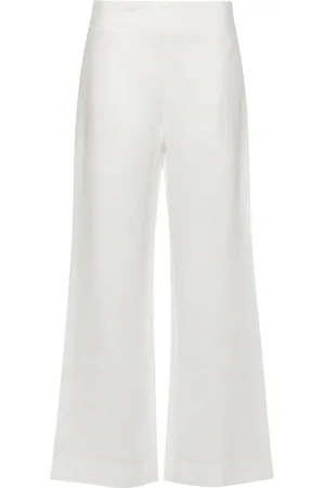 ERMANNO SCERVINO Straight-Leg-Hose aus Leinen