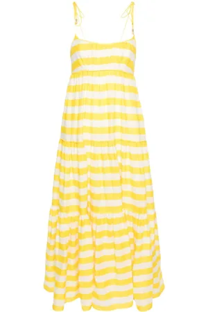 ZIMMERMANN Alight Midikleid aus Leinen