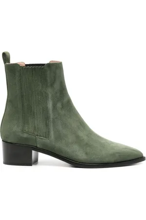 Scarosso Oliva Stiefeletten aus Wildleder
